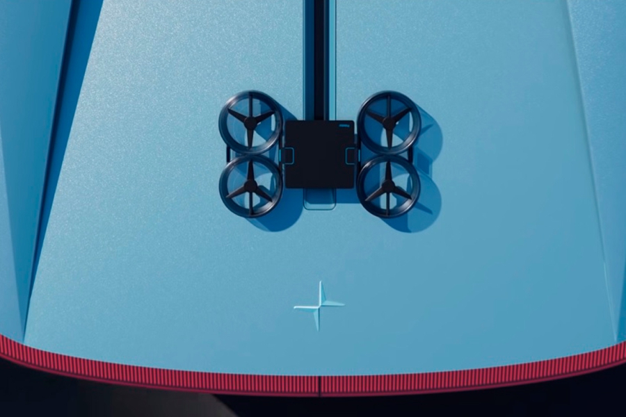 Lançamento de carros 2022 - PolestarO2 - Elétrico conversível com drone de fábrica | ABC Pneus | Rio de Janeiro