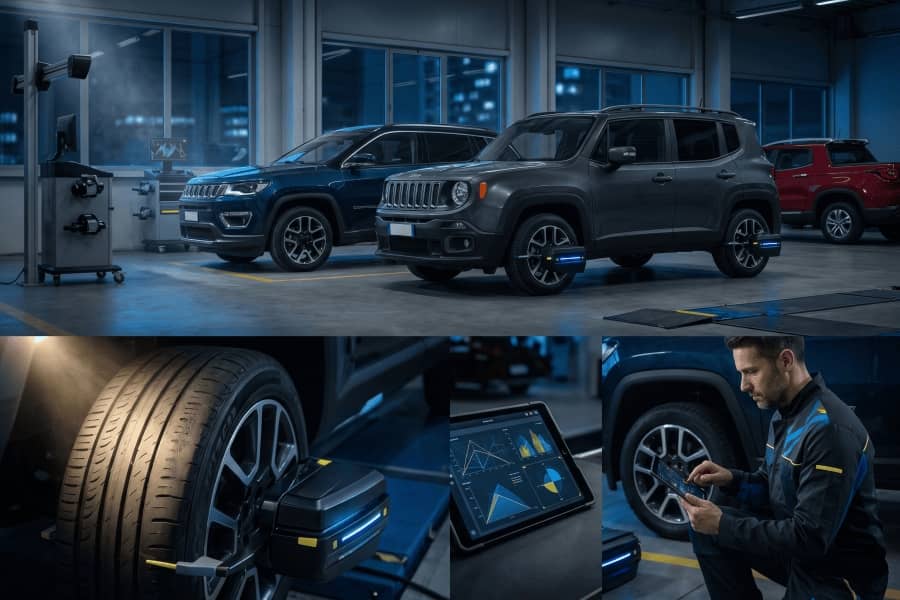 Geometria de SUVs: Soluções para o Desgaste Irregular de Pneus em Jeep Compass, Renegade e Fiat Toro | ABC Pneus | Rio de Janeiro