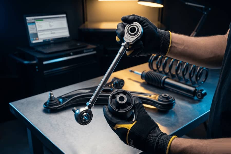 Buchas de Bandeja e Bieletas: Como identificar ruídos secos na suspensão do seu SUV | ABC Pneus | Rio de Janeiro